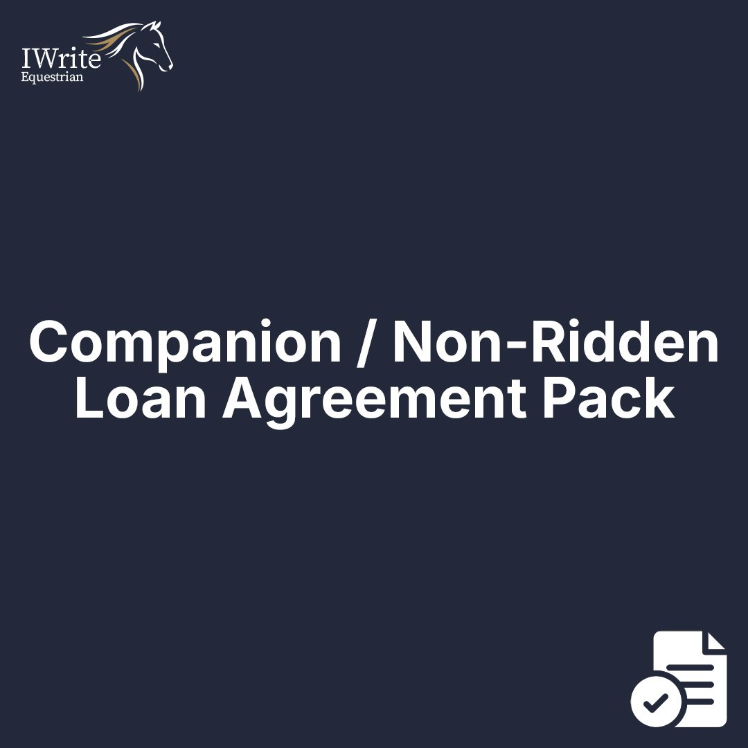 Companion / Non-Ridden Loan Agreement Pack