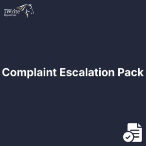 Complaint Escalation Pack