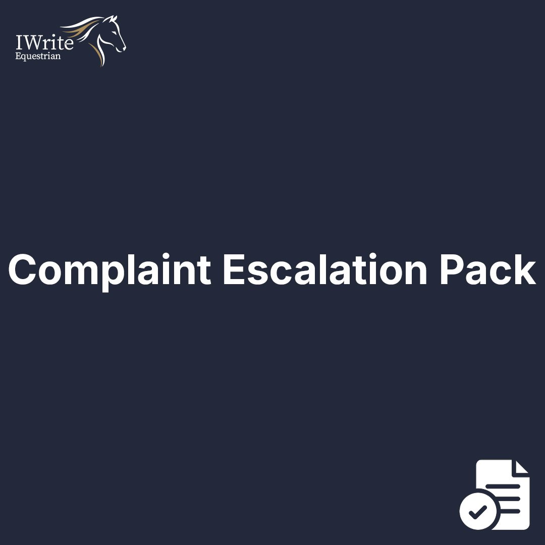 Complaint Escalation Pack