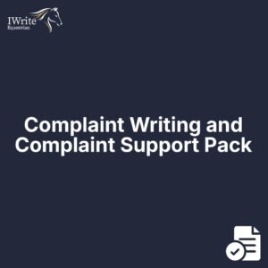 Complaint Writing and Complaint Support Pack