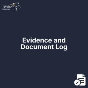 Evidence and Document Log