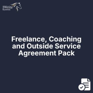 Freelance, Coaching and Outside Service Agreement Pack