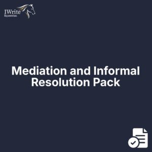 Mediation and Informal Resolution Pack