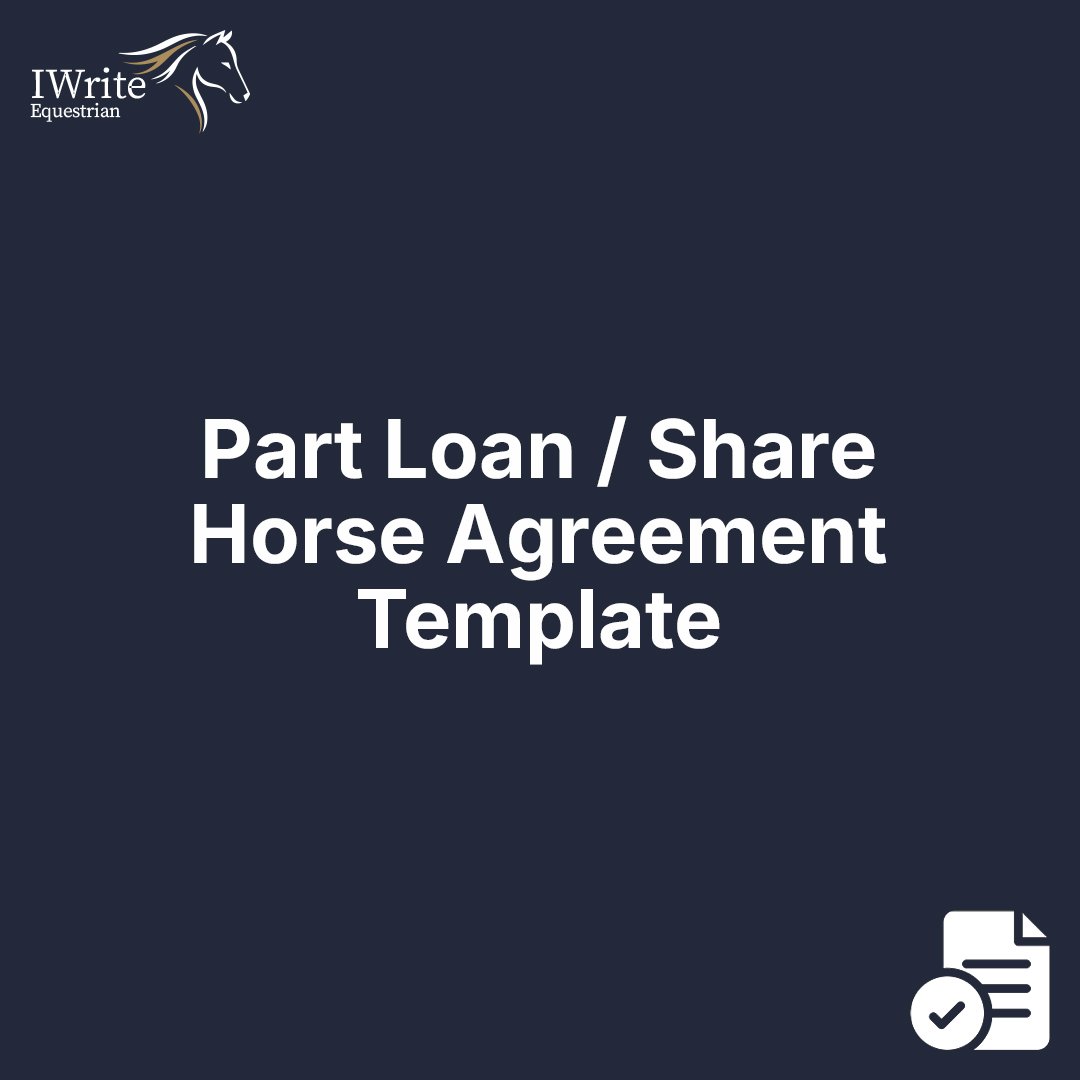 Part Loan / Share Horse Agreement Template