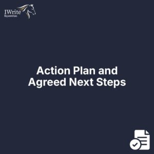 Action Plan and Agreed Next Steps
