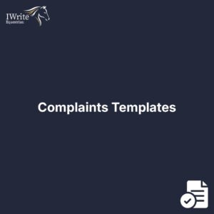Complaints Template