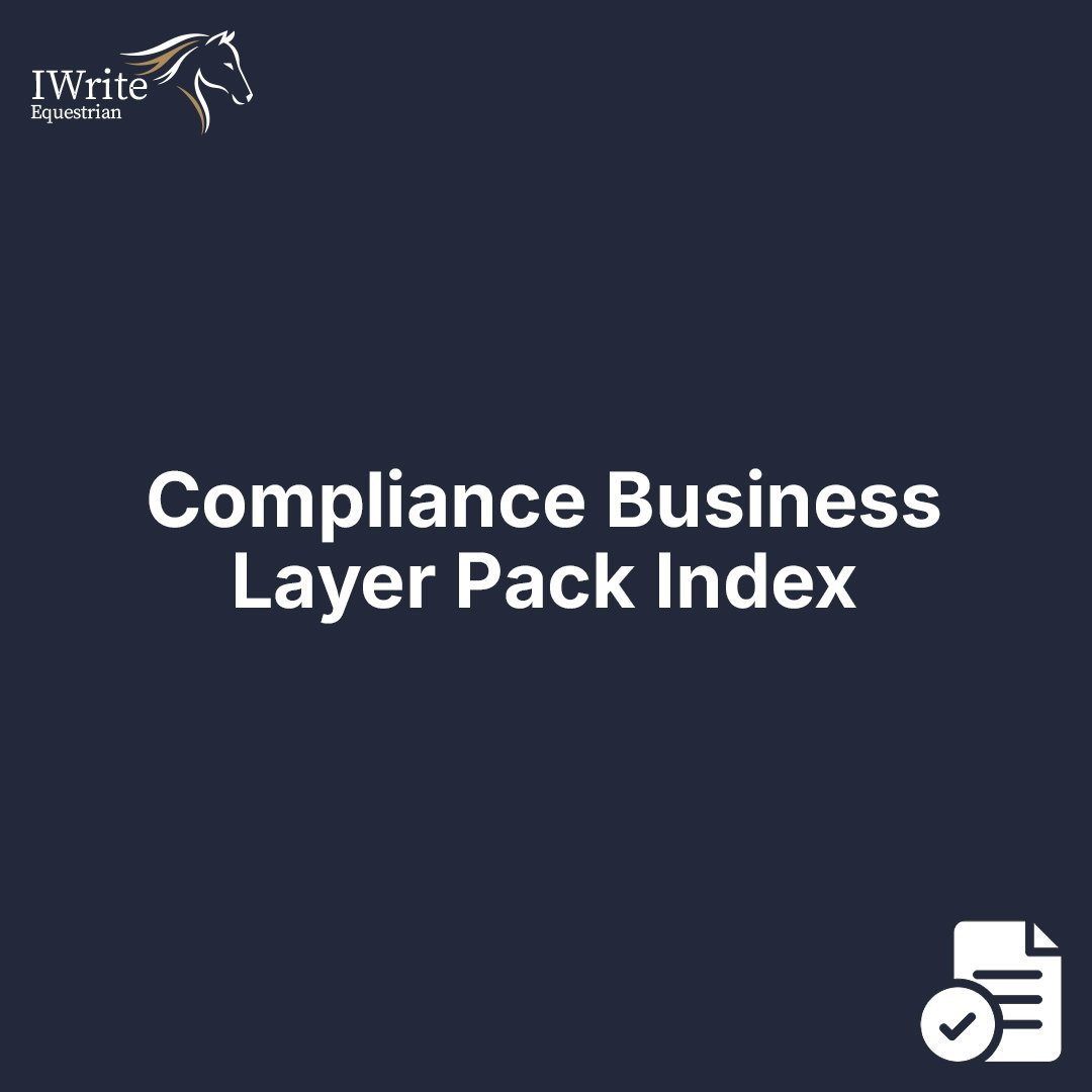 Compliance Business Layer Pack Index