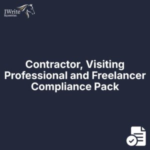 Contractor, Visiting Professional and Freelancer Compliance Pack