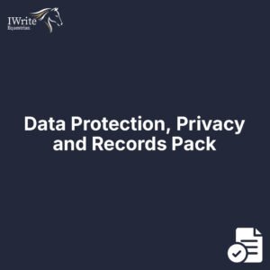 Data Protection, Privacy and Records Pack