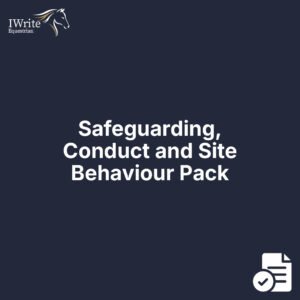 Safeguarding, Conduct and Site Behaviour Pack